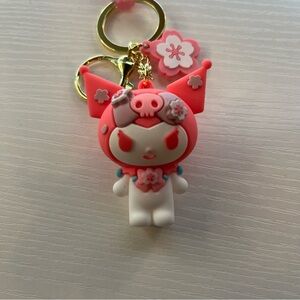 Pink Kuromi Key Chain 🩷🌸